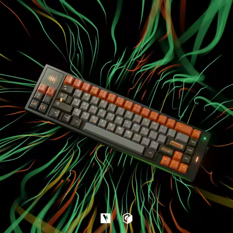 keykobo Sacred Timeline Theme Keycaps Set Cherry Profile Keycap Custom ABS Keyboard Cap for Mechanical Keyboard PC Gamer Gift