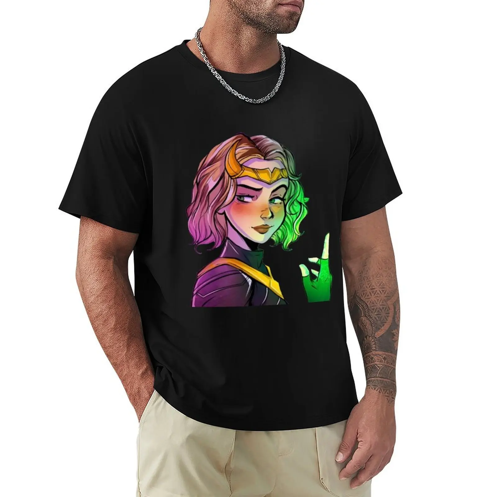 Sylvie Glorious Enchantment M ByTe T-Shirt Casual Breathable Short Sleeve Top