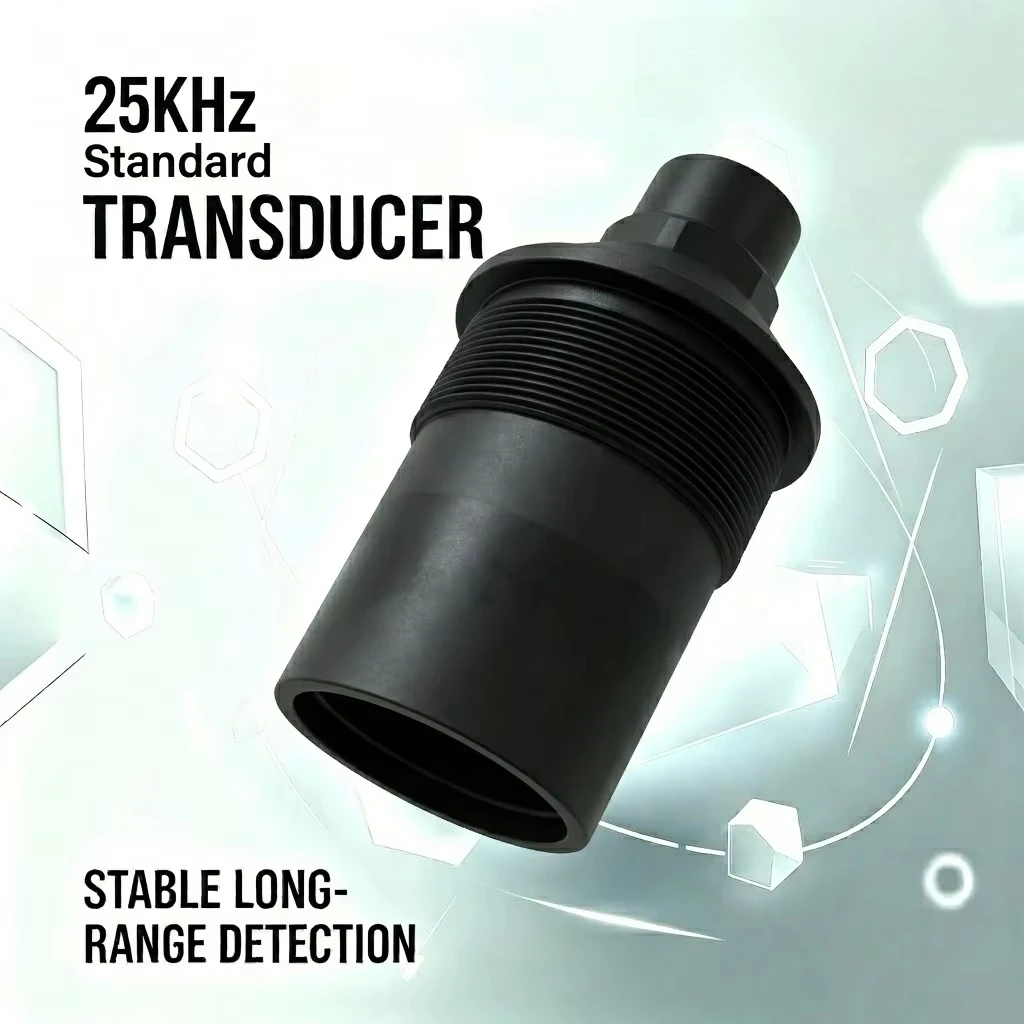 Hurricane 25kHz air ultrasonic sensor IP68 protection for non-contact level and distance measurement, OEM sensor