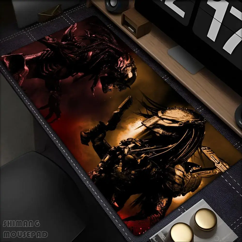 1 шт. RGB фильм Alien Vs Predator красивый аниме коврик для мыши настольный коврик с ковриком игровые аксессуары Prime Gaming XXL коврик для клавиатуры