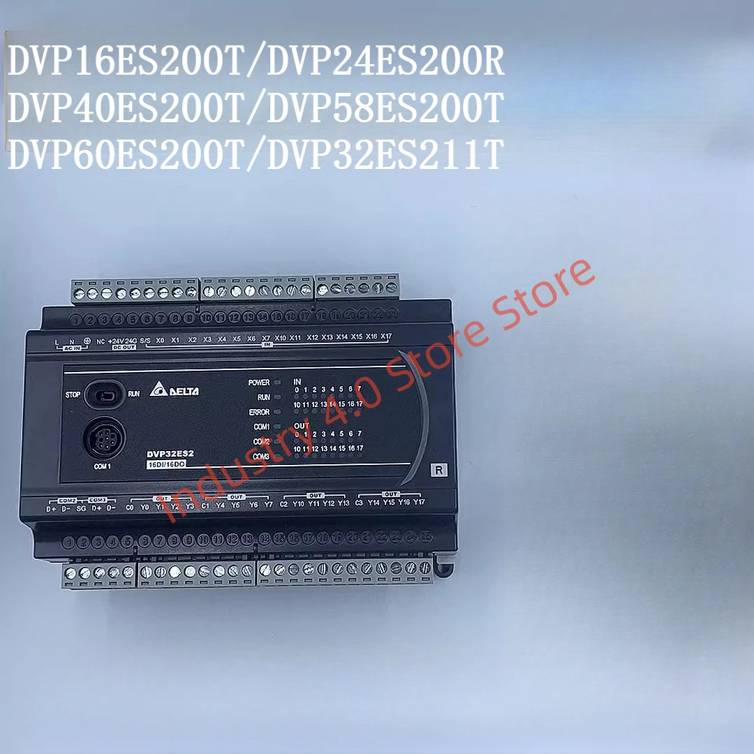 

PLC/DVP16/24/32/40/58/60ES200R/DVP16/24/32ES200T Совершенно новый