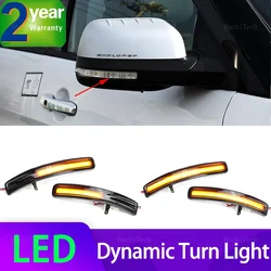 Car Side Mirror Blinker Indicator Lamp LED Dynamic Turn Signal Light For Ford Explorer U502 2011-2019 Left Hand Drive