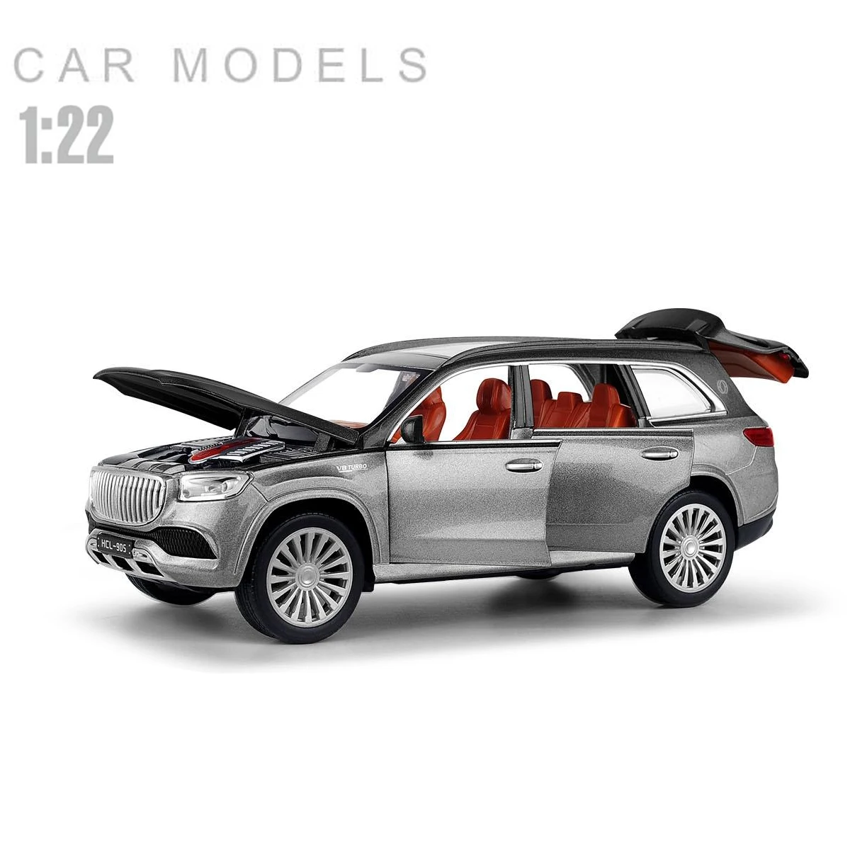 

1:22 Collected Edition GLS Maybach Custom Luxury Pullback Alloy Car