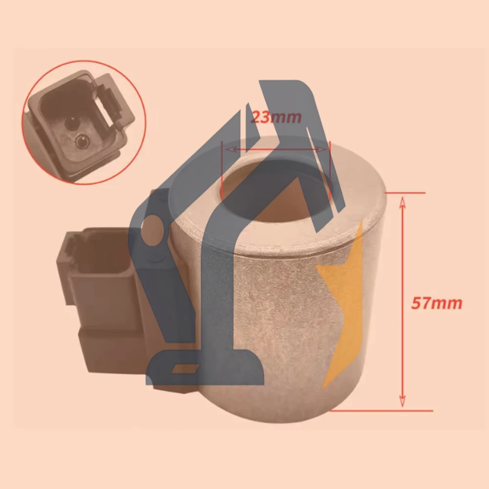 

Apply To Carter Excavators E320gc / 323/325/329/330/336 Gc Coil Of Electromagnetic Valve Safety Lock Spare Parts