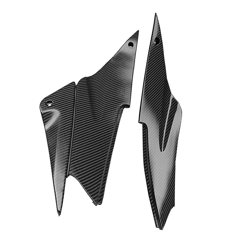 Motorcycle Parts Gas Tank Side Cover Fairing Protector for Kawasaki ZX6R ZX636 ZX-6R 636 2005 2006 ZX 6R Frame Panel Cowl Carbon