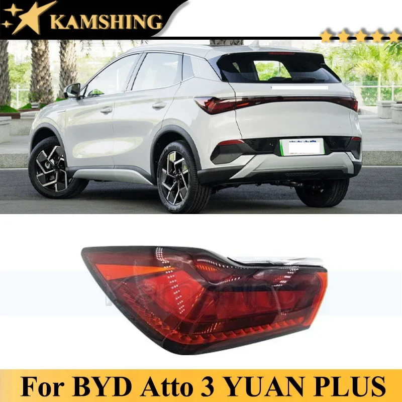 Kamshing per BYD ATTO 3 Yuan Plus 2022-2023 paraurti posteriore fanale posteriore fanale posteriore fanali posteriori fanali posteriori luce freno