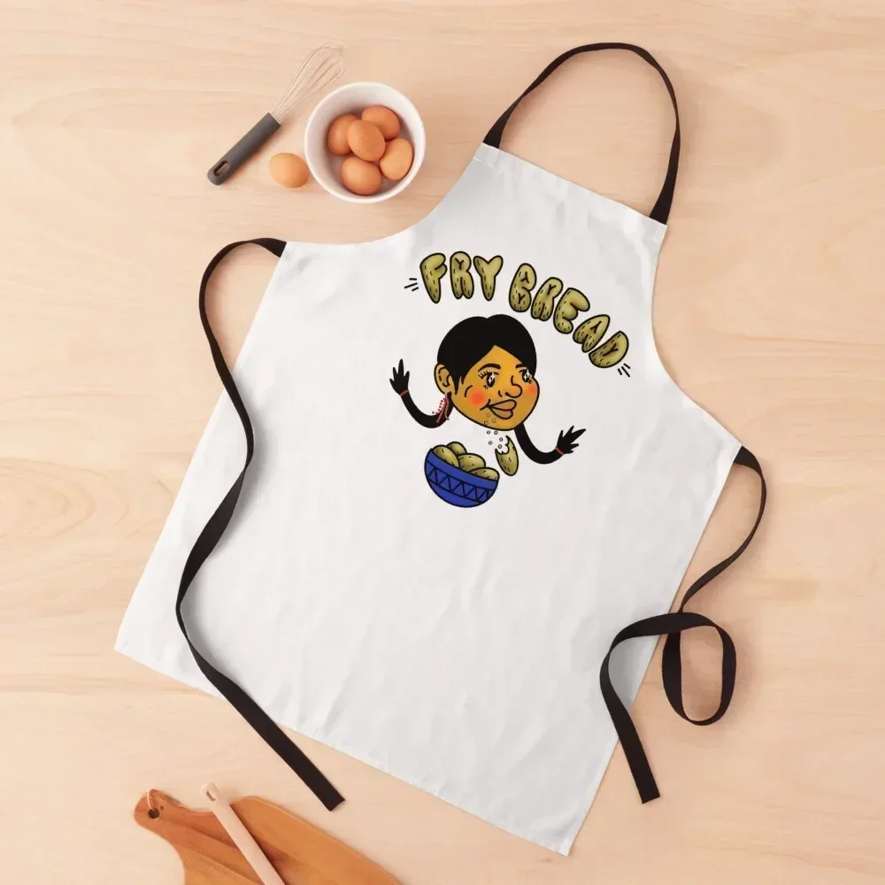 

Frybread Girl Design Apron painting Household Items Useful innovative kitchen and home items Kitchen Items For Home Apron