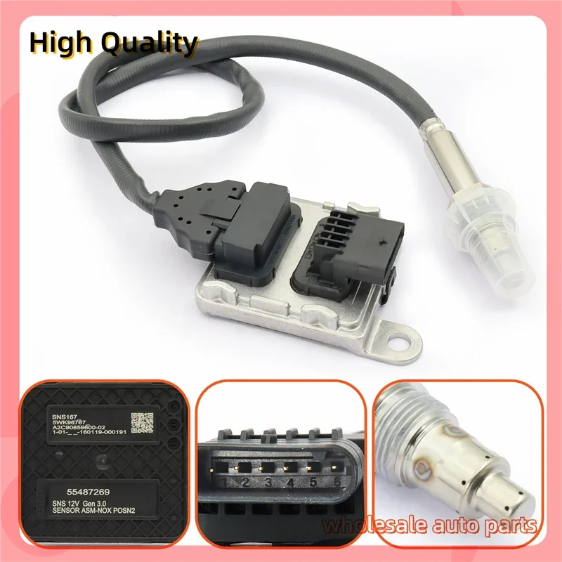 55487269 5WK96767 New Nitrogen Oxide Sensor NOx Sensor For Opel Antara 2.0 Vauxhall Insignia G09 Chevrolet Captiva 55512780