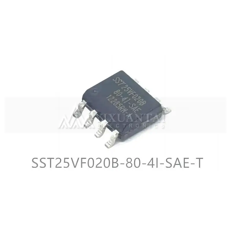 5 SST25VF020B-80-4I-SAE-T sztuk/partia ani Flash seryjny SPI 3.3V 2-bitowy 256K X 8 6ns 8-pinowy SOIC nowy