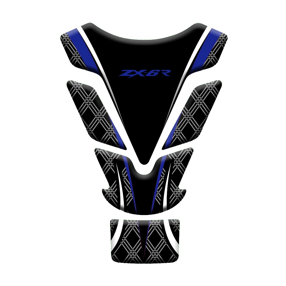 Motorcycle Sticker Tank Pad Protector For Ninja ZX6R 636 ZX 6R ABS 2004-2021 2013 2014 2015 2016 2017 2018 2019 2020 view 5