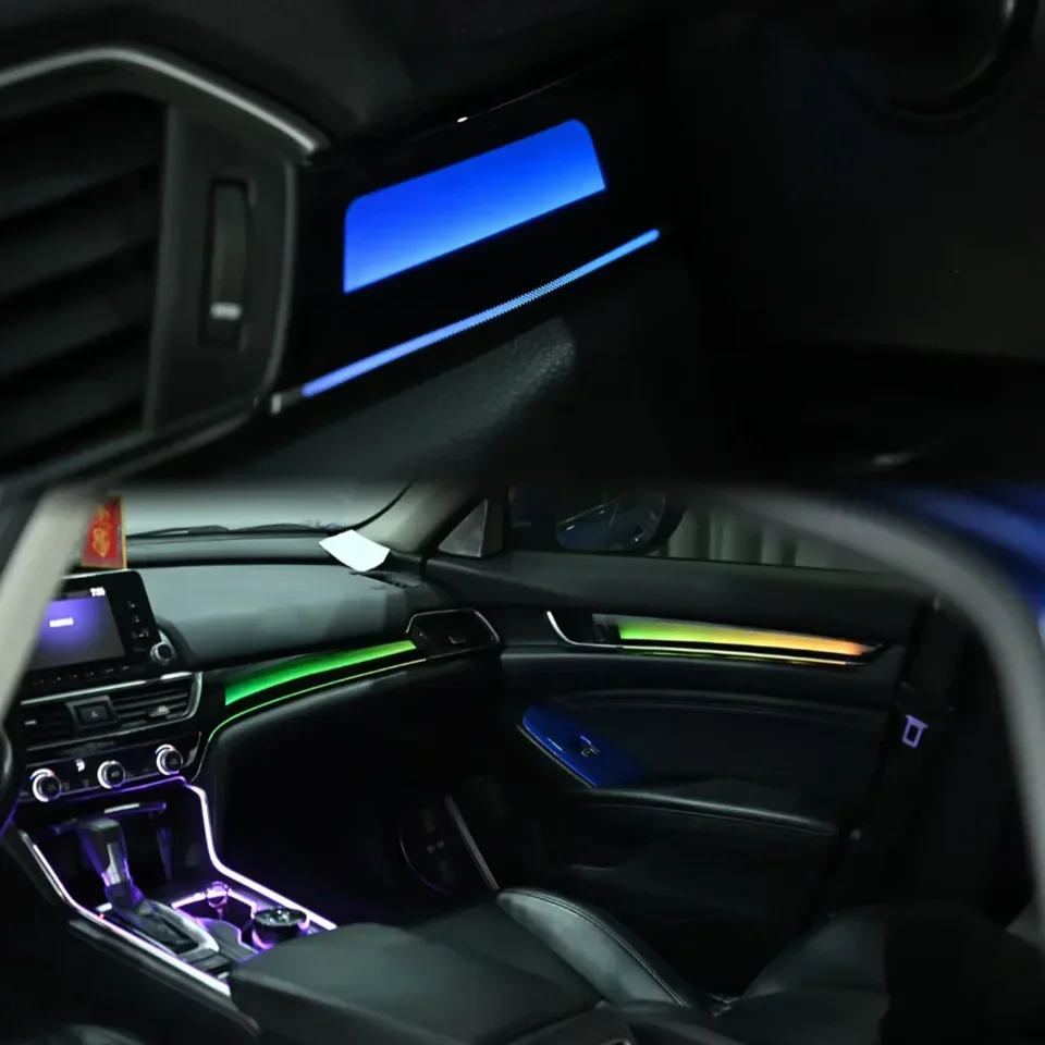 Smphony Ambient Light Kit For Honda Accord Inspire 2018-2022 4D Tweeter Speaker | 27-LED Dynamic Phantom Button APP Control