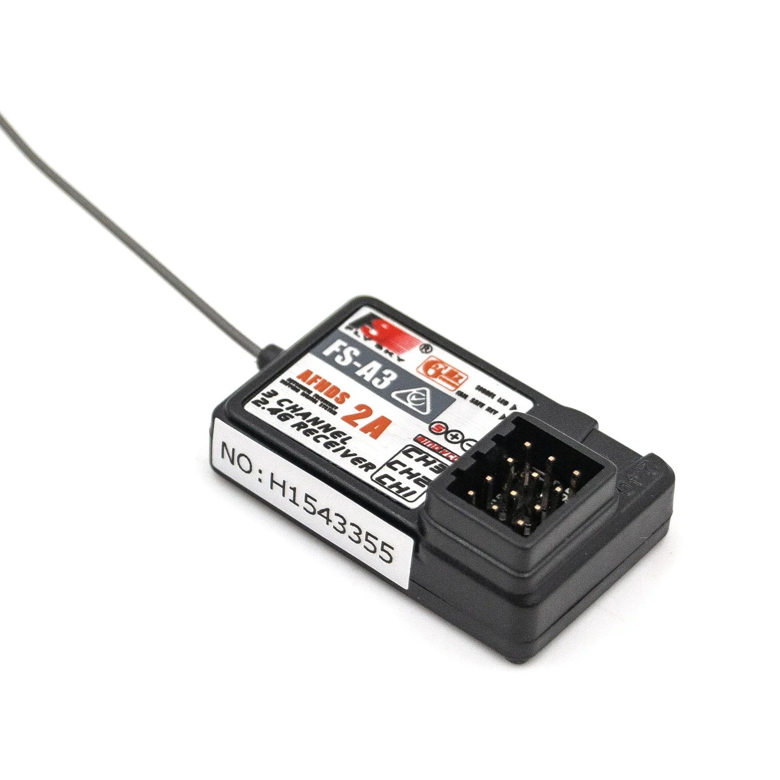 Flysky FS-A3 AFHDS2A 2.4G 3CH Receiver Stable In Performance RC Parts for GT2E GT2G Transmitter Remote Receivd Kits Flysky FS A3