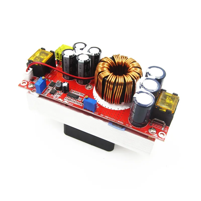 1800W 40A 1500W 30A 1200W 20A DC-DC Boost Converter Step Up Power Supply Module 10-60V to 12-90V adjustable voltage charger