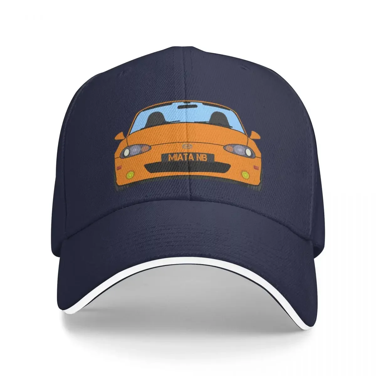 Evolution Orange NB Miata Roadster Baseball Cap Golf Hats Luxury Hat Beach Hat Boy Cap Women'S