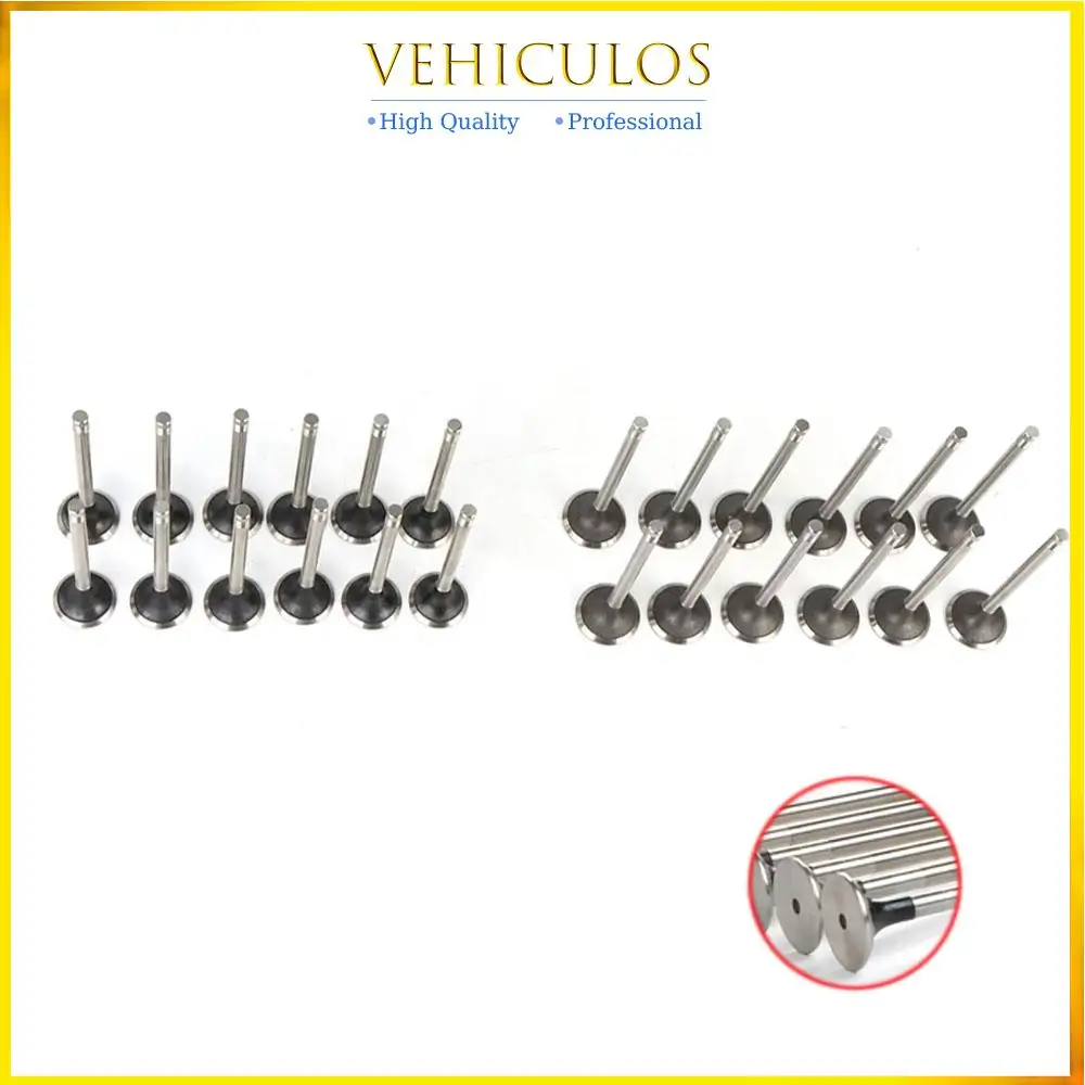 22211-3C810 222113C810 22211-3C800 222113C800 22211-3C811 24pcs G6DH Intake & Exhaust Valve Kit For 2011-2019 Hyundai Kia 3.3L