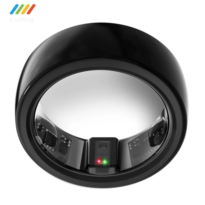 NexRing Wearable Smart Rings Health Monitor Heart Rate Blood Oxygen Electronics App Control Rings OEM Logo