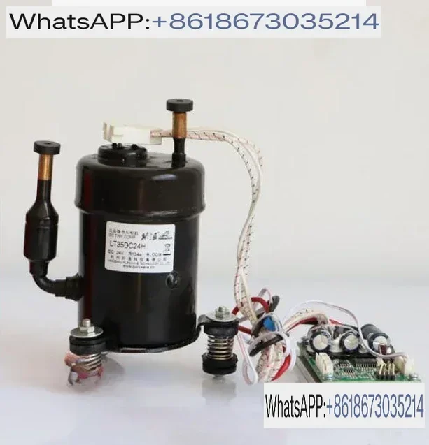 

ST19DC Ultra-Micro Mini Compressor Air Conditioning Water Machine Cooling Capacity DC 12V24V48V 400W