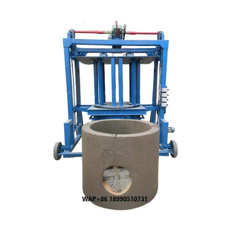 Popular in Brazil Cement Culvert Control Brick Machine  Customized Size Concrete Block Making Machine
