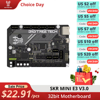 BIGTREETECH BTT SKR Mini E3 V3.0 Motherboard With TMC2209 UART VS SKR 2 3D Printer Mainboard for Ender 3 Ender 5 Pro CR 10