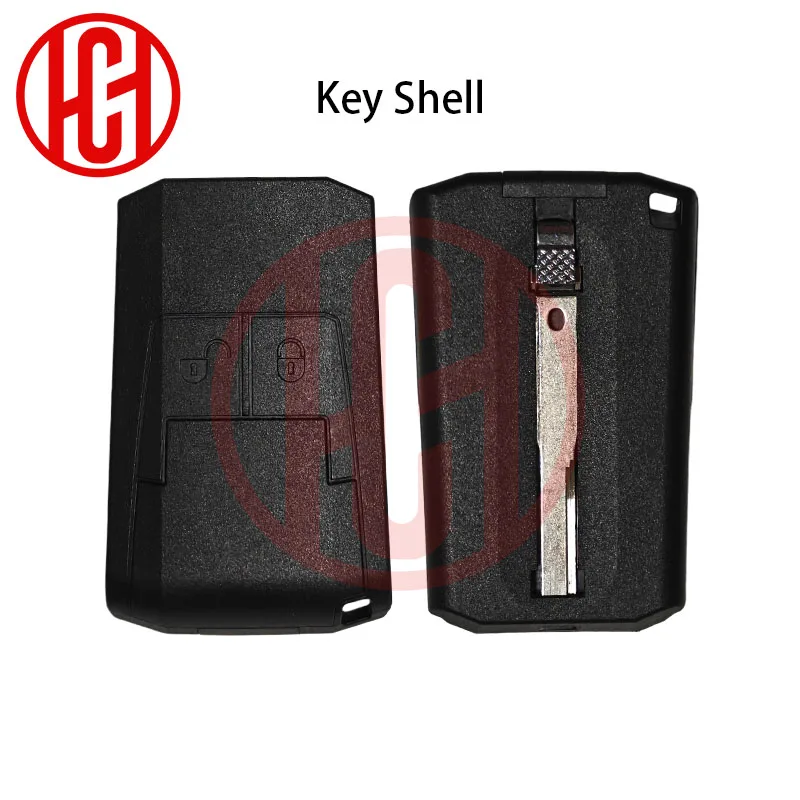 Replacement Remote Key Shell Case Fob HU64 for Mercedes Benz Actros Antos Truck Ignition Housing Accessory 2 Buttons
