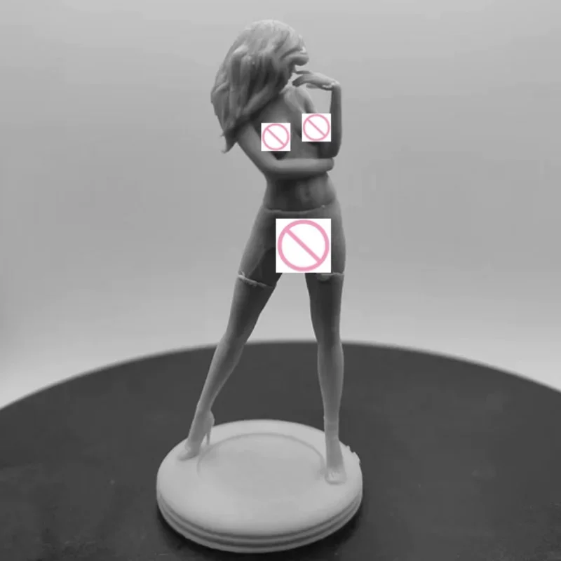 Anime Figurine Sexy supereroe in scala 1/24 Kit modello assemblato in resina Mini giocattolo non verniciato spedizione gratuita