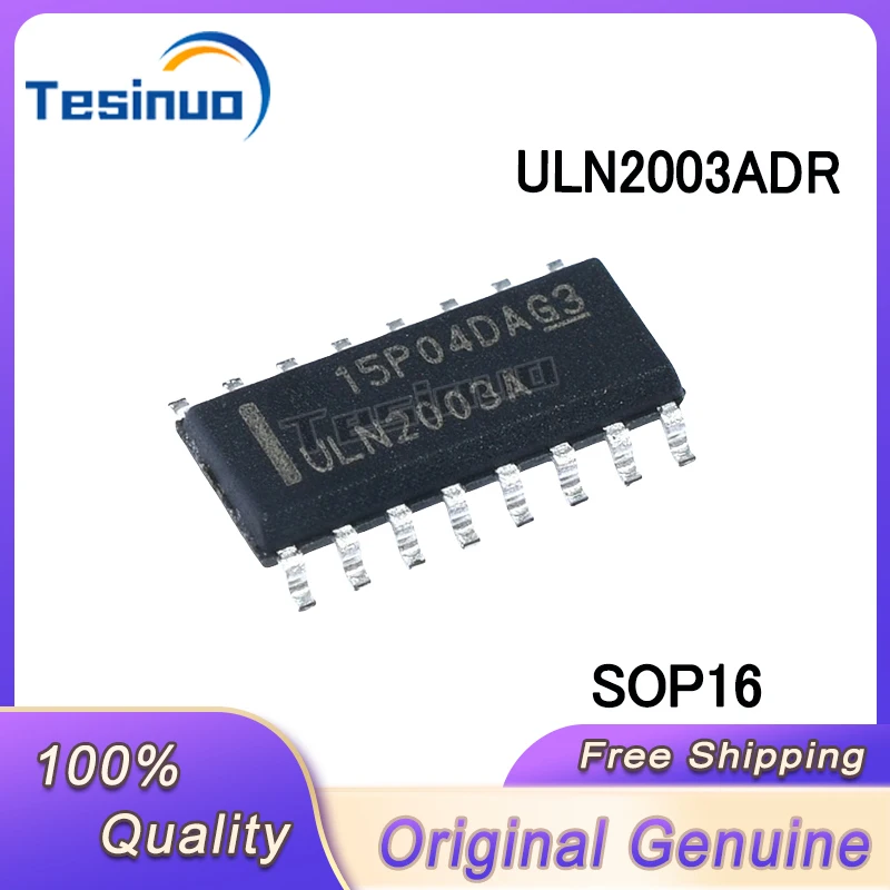 20/PCS New Original ULN2003 ULN2003A ULN2003ADR ULN2003AG SOP16 The Darlington transistorchip In Stock