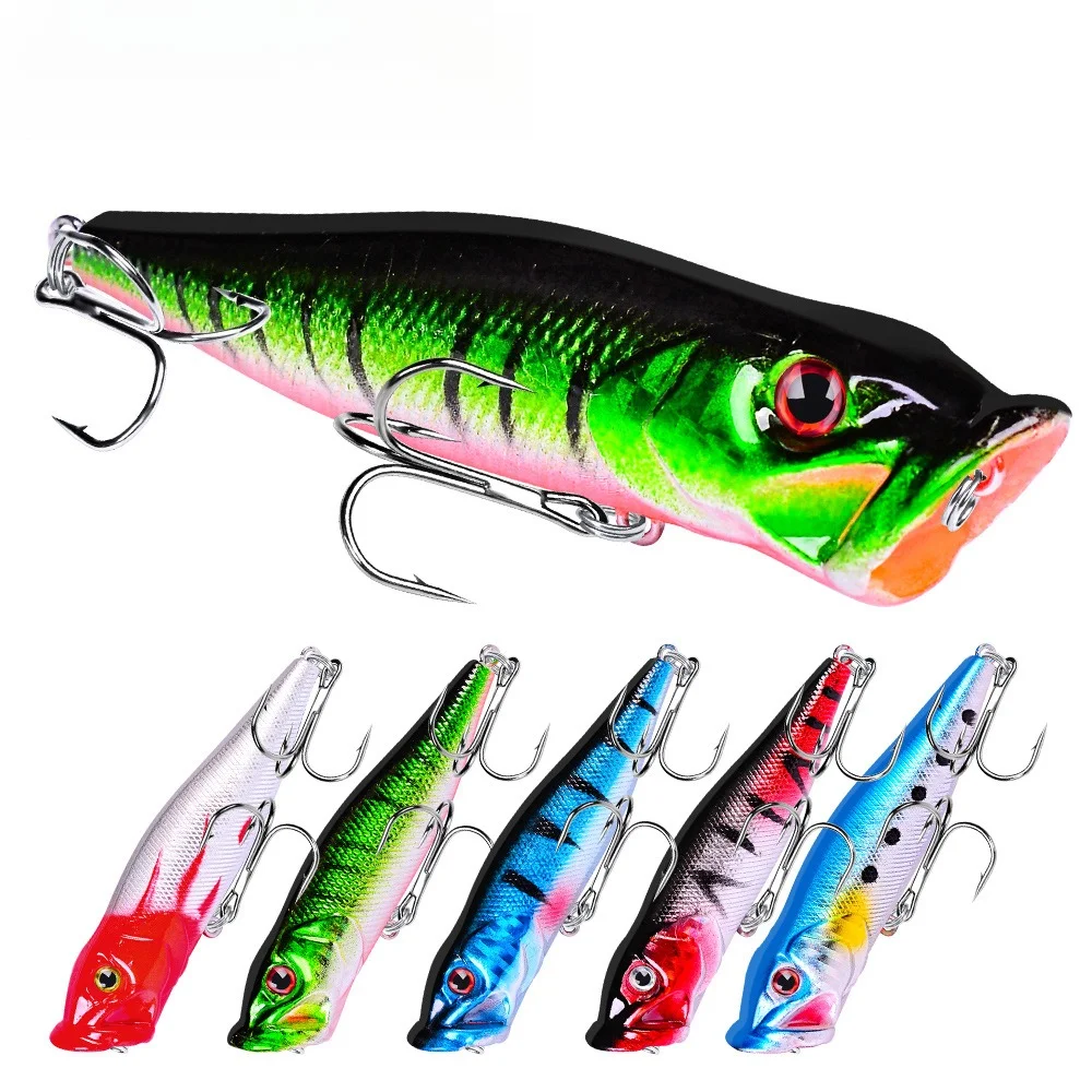 1pcs  Floating Surface Lure  9.3cm / 12.5g Artificial Wobbler Plastic Hard Lures Long-Cast Realistic Fishing Tackle Accessory