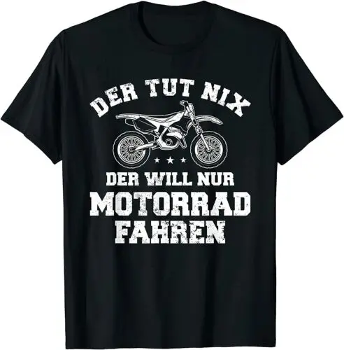 Neu Herren Der tut nix Der will nur Motorrad fahren - Biker Premium T-shirt