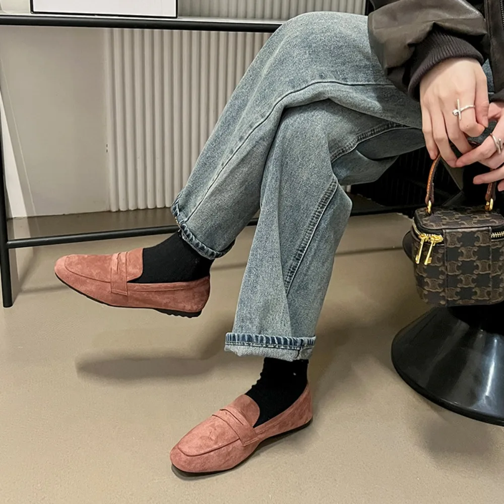 Flats Shoes Women's Single Shoes 2026 Spring Autumn New Casual Flats Fashion Loafers Women Flat Shoes view 5