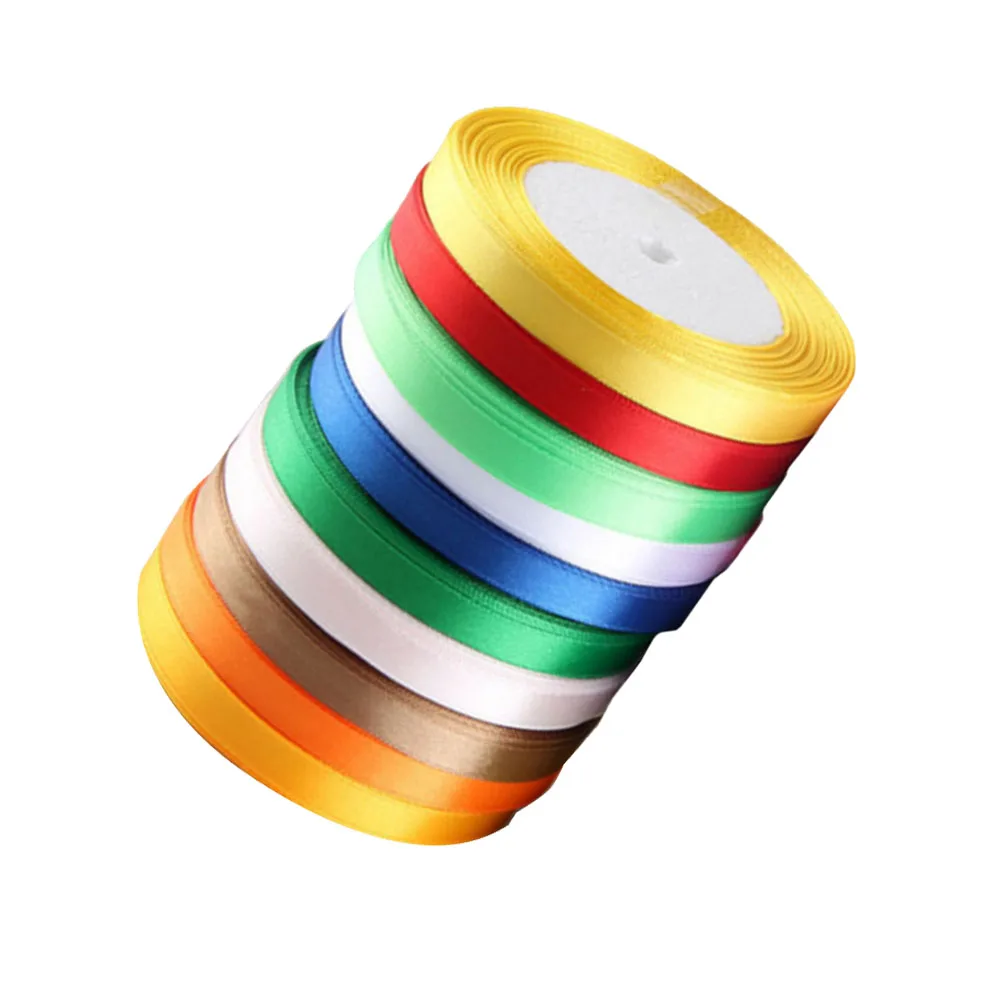 

10pcs Ribbons Gift Wrapping Silk Wedding DIY Ribbon Holiday Decoration Party Supplies Premium Material Long Lasting