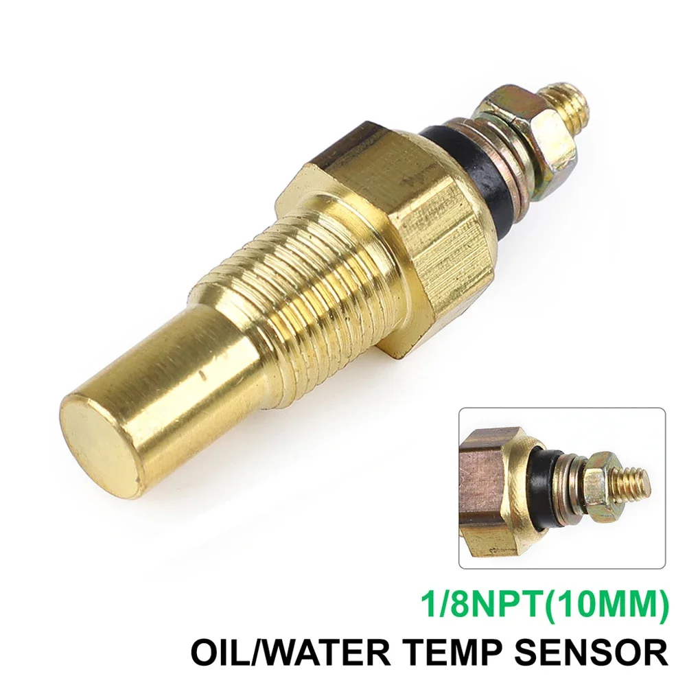 Universal 1/8 NPT Electrical Temp Sensor for Water / Oil 0 - 300f Wholesale Sender Transmitter Sending Unit Discount Hot Sale