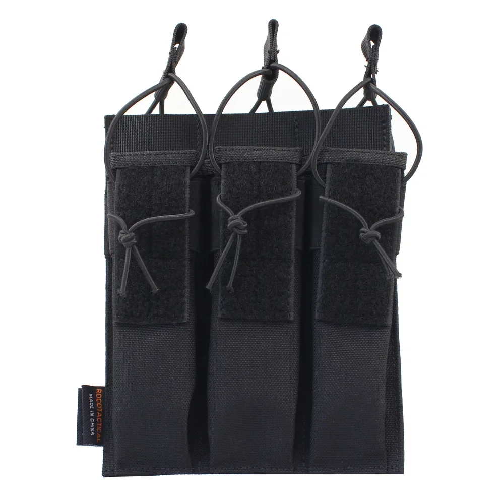 Holsters For Man 2024 New  Molle Quick Draw Pouch MP5 ARP9 Triple Magazine Vest Set Hunting High Quality