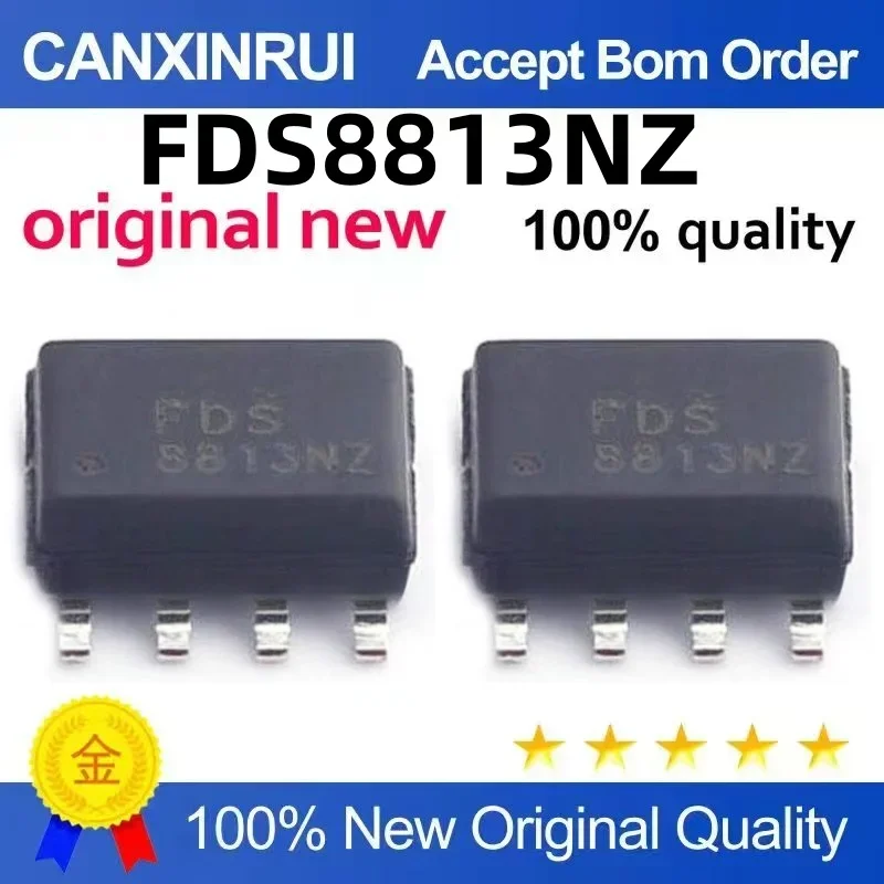 

(5-100 pieces) FDS8813NZ 8813NZ field-effect transistor N-CH 30V 18.5A SOP-8 patch eight pin