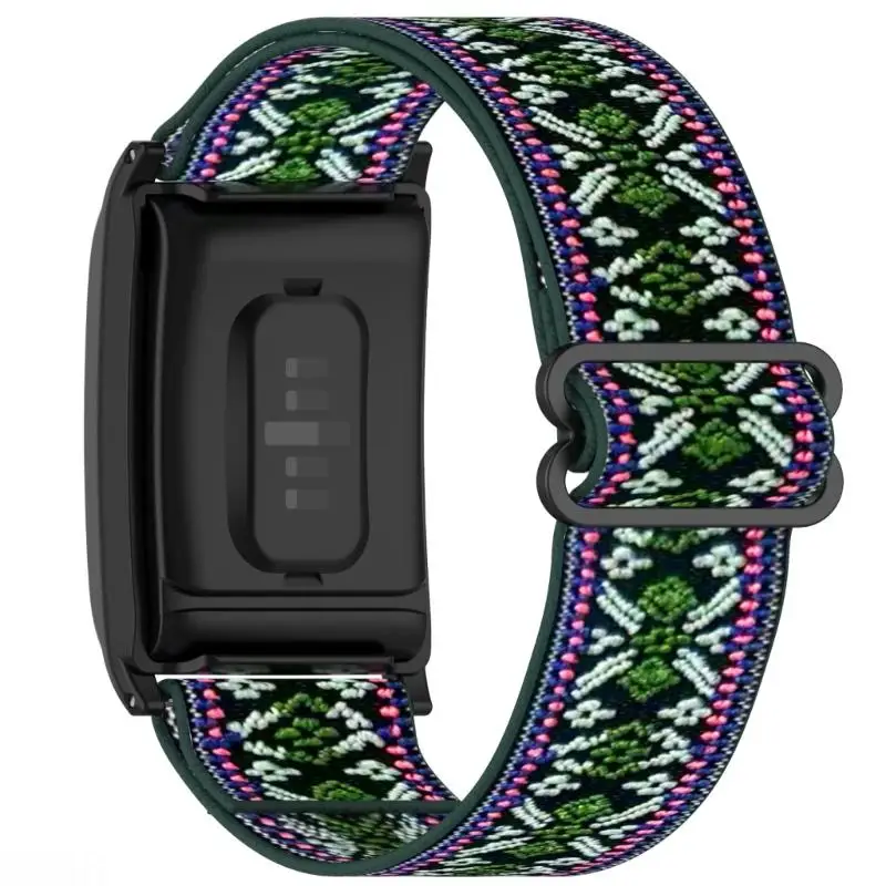 

D08B strong Nylon Sport Straps Stretchy Bracelets Breathable Wristband Comfortable Bracelets for Watch for Everyday Use