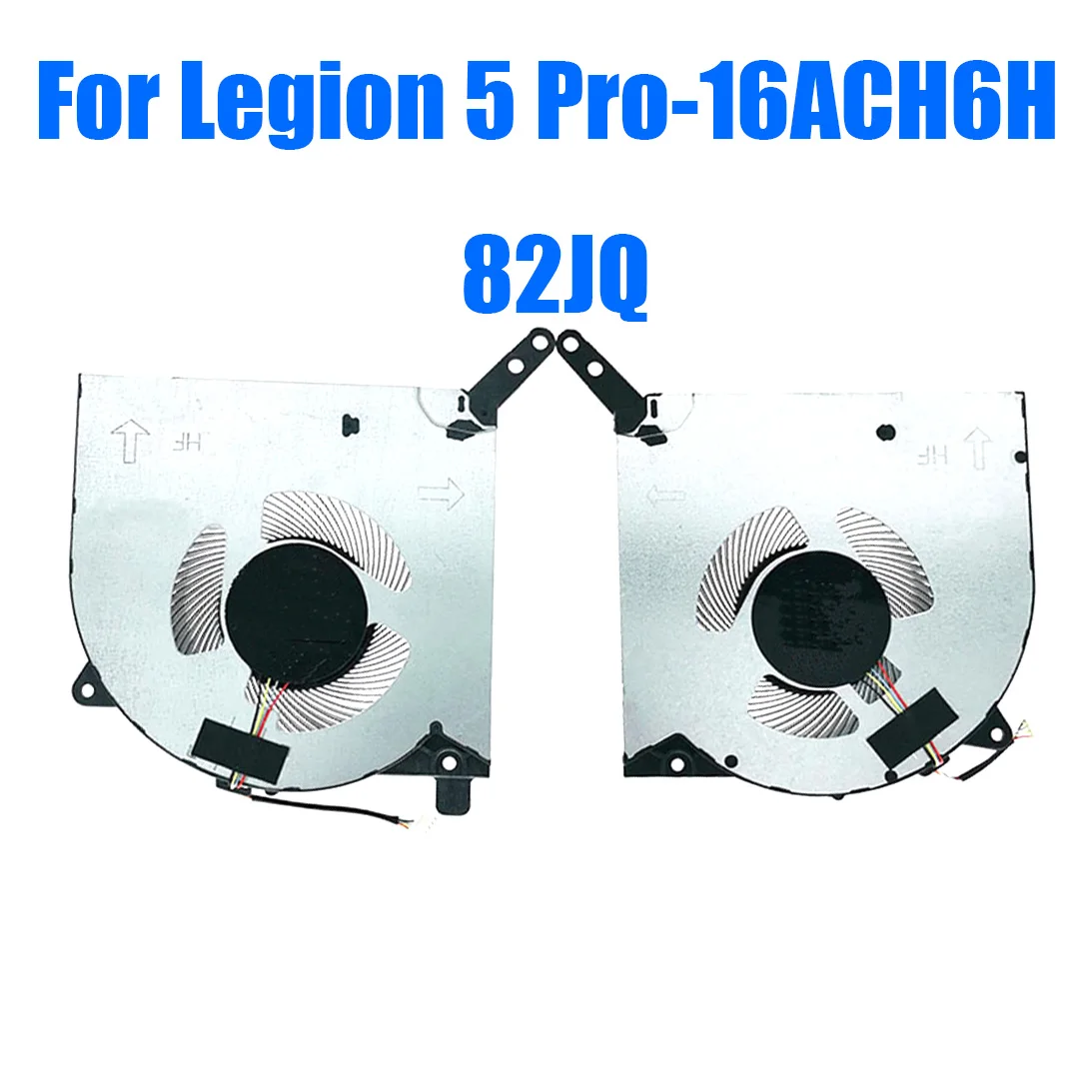 For Lenovo For Legion 5 Pro-16ACH6H 82JQ DC10V Laptop CPU+GPU Fan