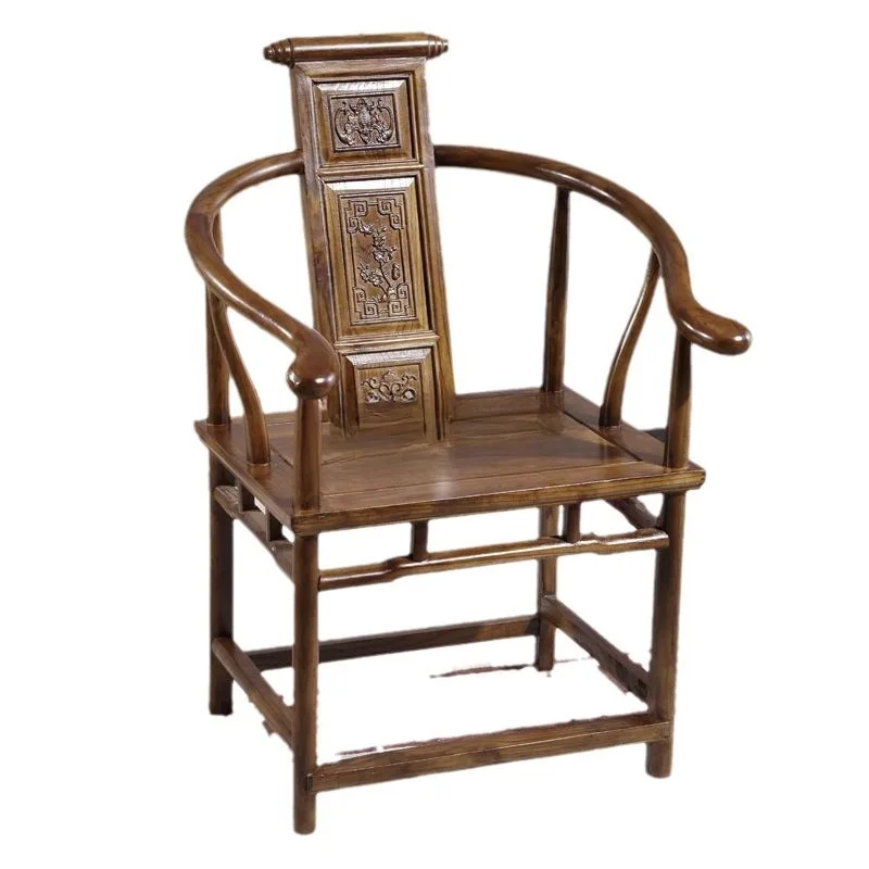 Taishi chair, armchair, solid wood master chair, solid wood tenon and mortise, antique new Chinese style chair, tea drinking