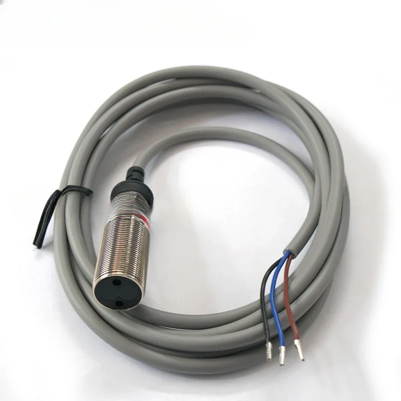 PR18-TM10DNO Photoelectric Sensor Normally Open Lead Wire 10m Cylindrical Opposite Photoelectric Switch