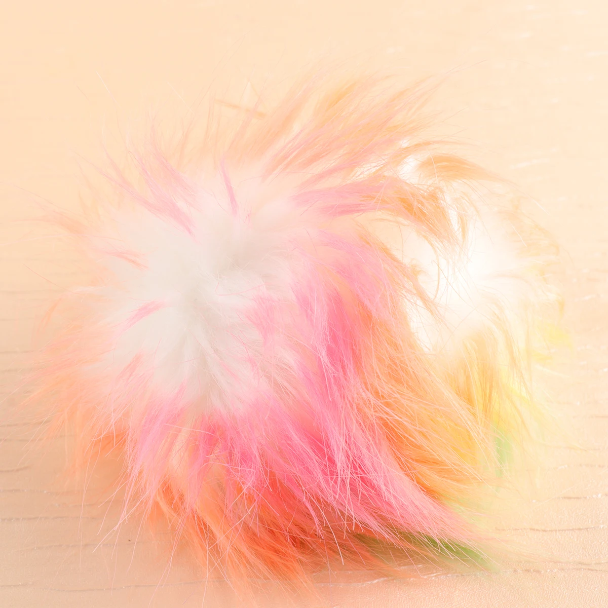 

16 Pcs Wool Cap Ball for Hats Faux Fabric Mini Balls Diy Keychain Making Craft Beanie Puff Attachment Artificial