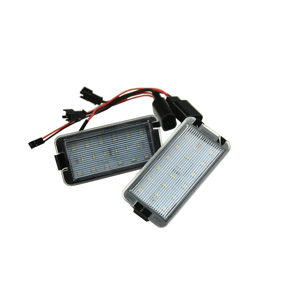 

Подходит для Seat Toledo III 2004-2009 для Seat Ibiza 1997-2008 1/2 шт. без ошибок автомобильные светодиодные фонари номерного знака