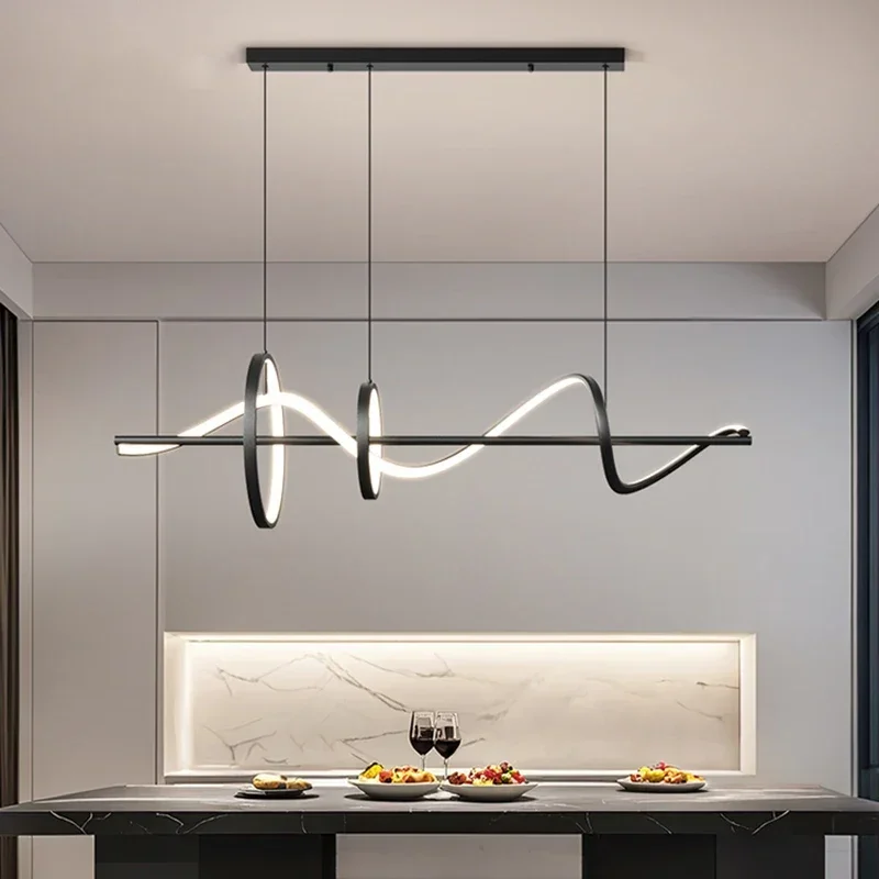 

Modern Minimalist LED Pendant Lights for Living Dining Room Kitchen Food Tables Bar Chandelier Home Decor Lusters Luminaires