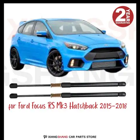 Focus RS Ford Mk3 Rear Damper 2pcs Rear Auto Open With Spring Damper for Ford Focus RS Mk3 Hatchback 2015-2018 Trunk Boot Gas Struts Lift support