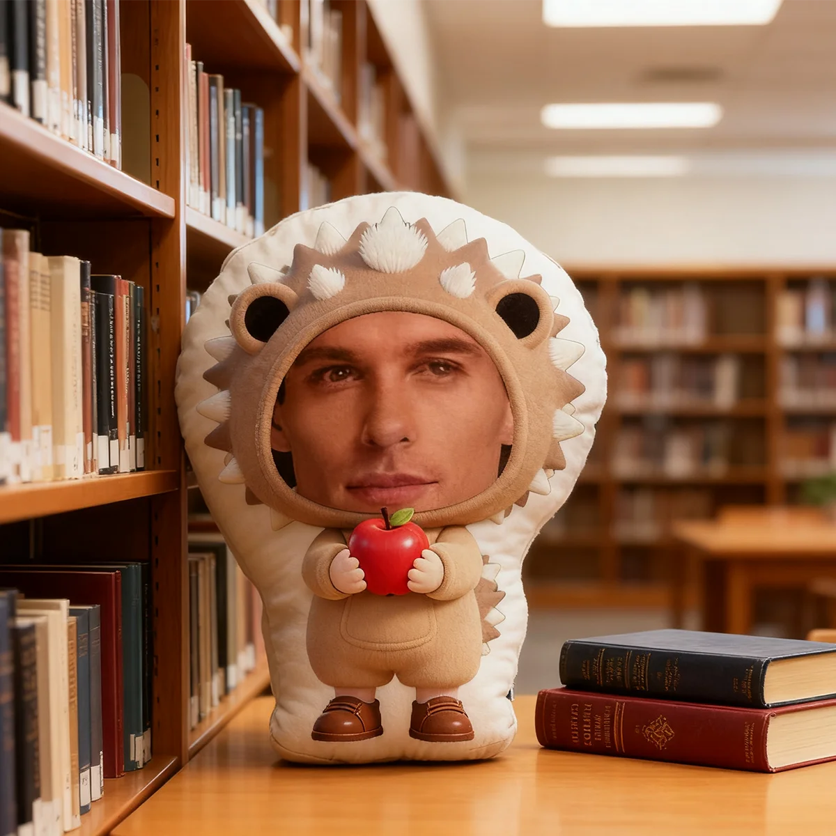 Gepersonaliseerde leuke gezichtskussen - Aangepaste foto dubbelzijdig bedrukking, Egel, ideaal cadeau voor verjaardag, Thanksgiving, Kerstmis, Geschikt voor moeder, Uniek en ademend, Geschikt voor haar, hem, het, vriendin, vader, moeder, familie, vrienden, jubileum, verjaardag, Valentijapon, Valentijnsdag, feestdag, feestdag, feestdag, feestdag, feestdag, feestdag, feestdag, feestdag, feestdag, slaapkamer, feestdag, feestdag, slaapkamer, slaapkamer, feestdag, slaapkamer, slaapkamer, sl