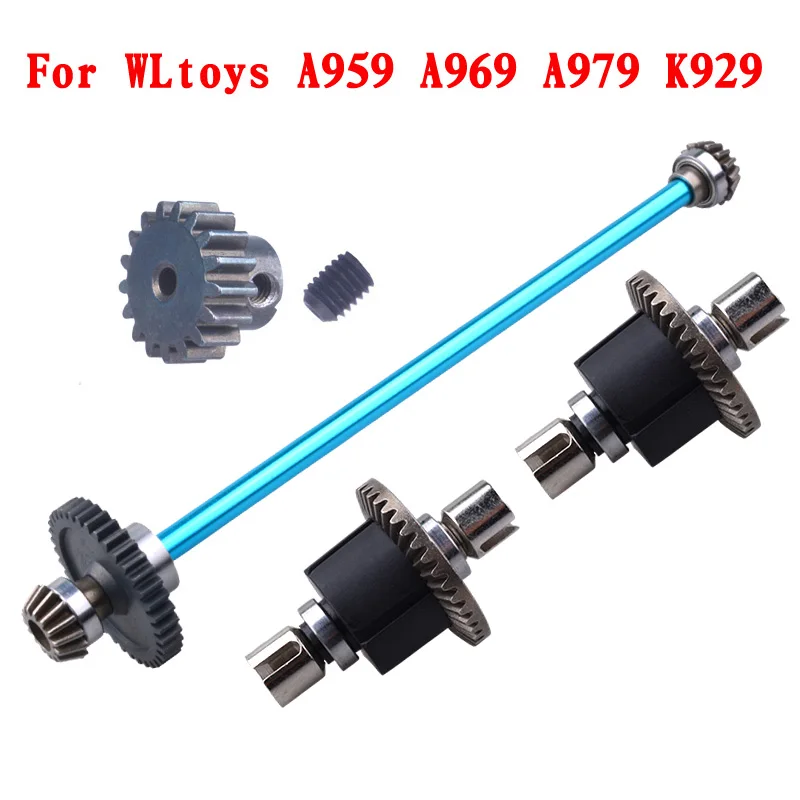 Wltoys A949-B A959-B A969-B A979-B K929-B remote control RC Car Spare Parts Upgrade metal gear differential