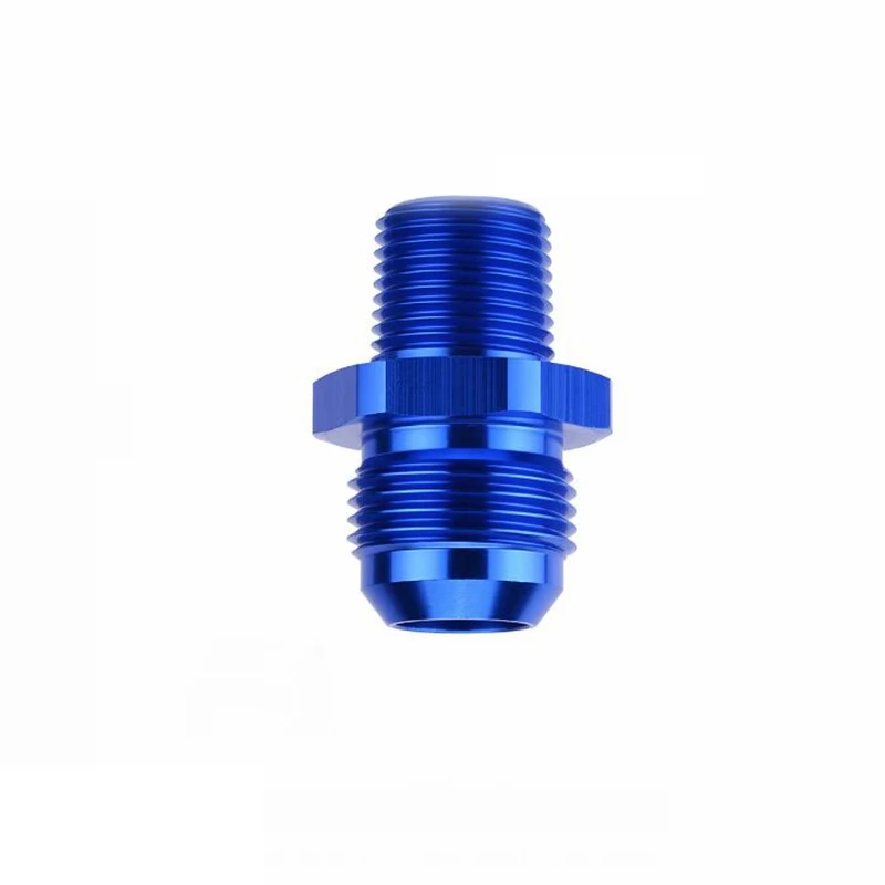 

12AN AN-12 TO 1/2" NPT Male Thread Aluminum Anodized Fitting Adapter Oil Cooling Connector