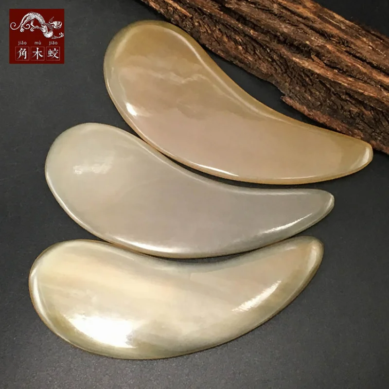 

Массажная доска из рога яка, ножовидный инструмент для массажа и красоты