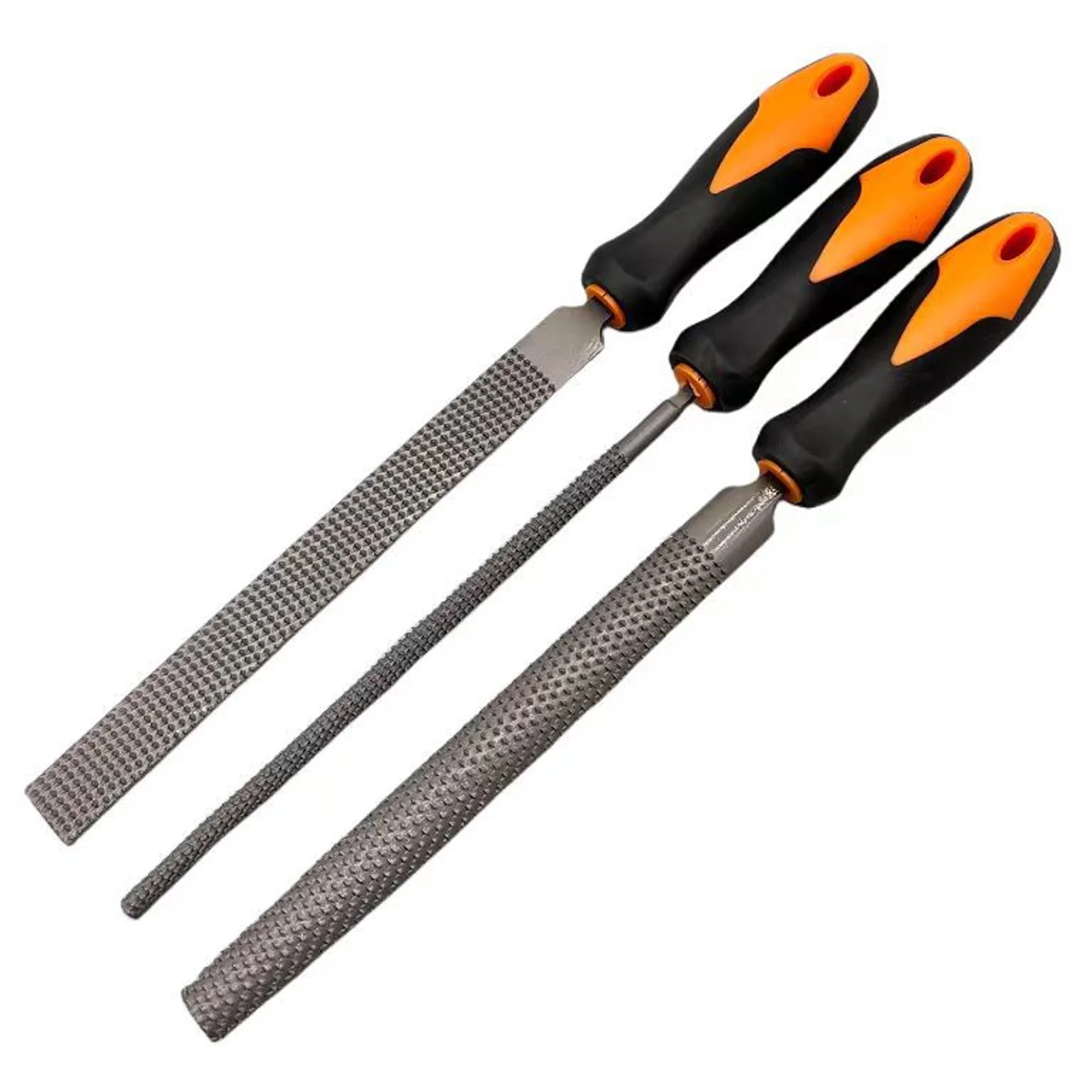 

3PCS Wood File Set Wood Rasps for Woodworking Woodworking Files Round Half-Round Flat File Rasp