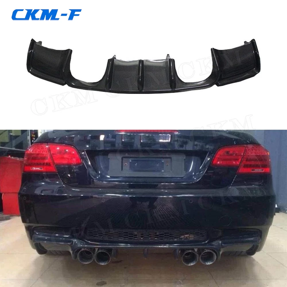 

Carbon Fiber Rear Bumper Lip Spoiler Diffuser for BMW E92 M3 Coupe E93 Cabriolet 2009 - 2012