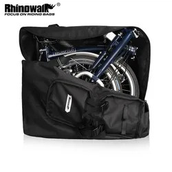 Rhinowalk Folding Bike Carry Bag Fit With 14-20 Folding Bicycle Bike Storage Bag Portable Bicycle Carrying Bag Fit For Brompton