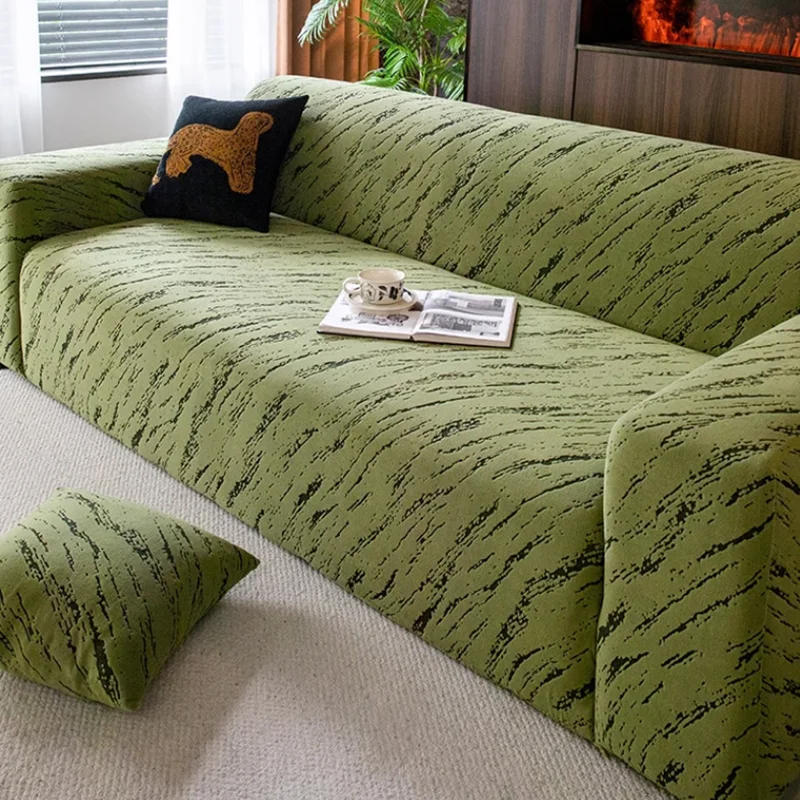 High Elasticity Sofa Cover Adjustable Pet Friendly Anti Cat Scratch Couch Covers Dustproof Furniture Protector Slipcover