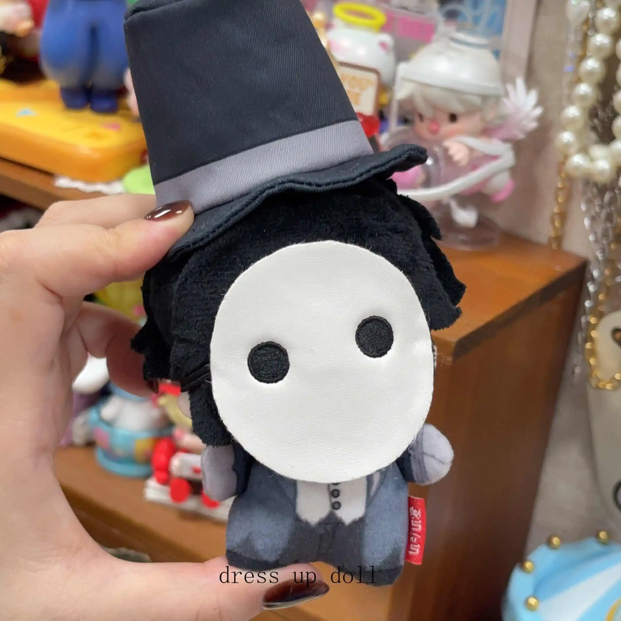 

Identity V аниме милый Jack the Ripper серии плюшевая хлопковая кукла Nunu фигурки тела куклы 10 см кулон брелок игрушка плюшевый подарок